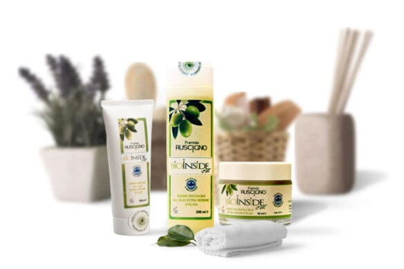 Prodotti di biocosmesi a base di olio di oliva